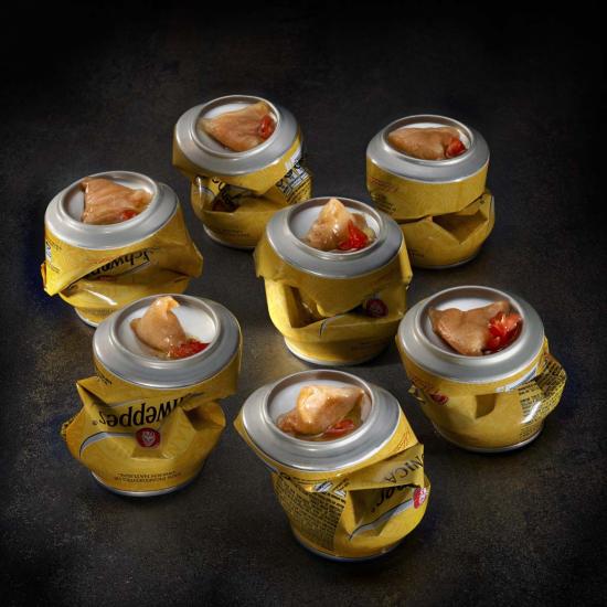 TONICA SCHWEPPES, MANGO Y CHORIZO
